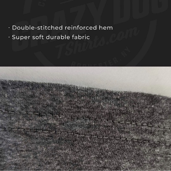 Crazy Dog T-Shirts - I Flexed And The Sleeves Fell Off Black Tank Top - Picture 4 of 8